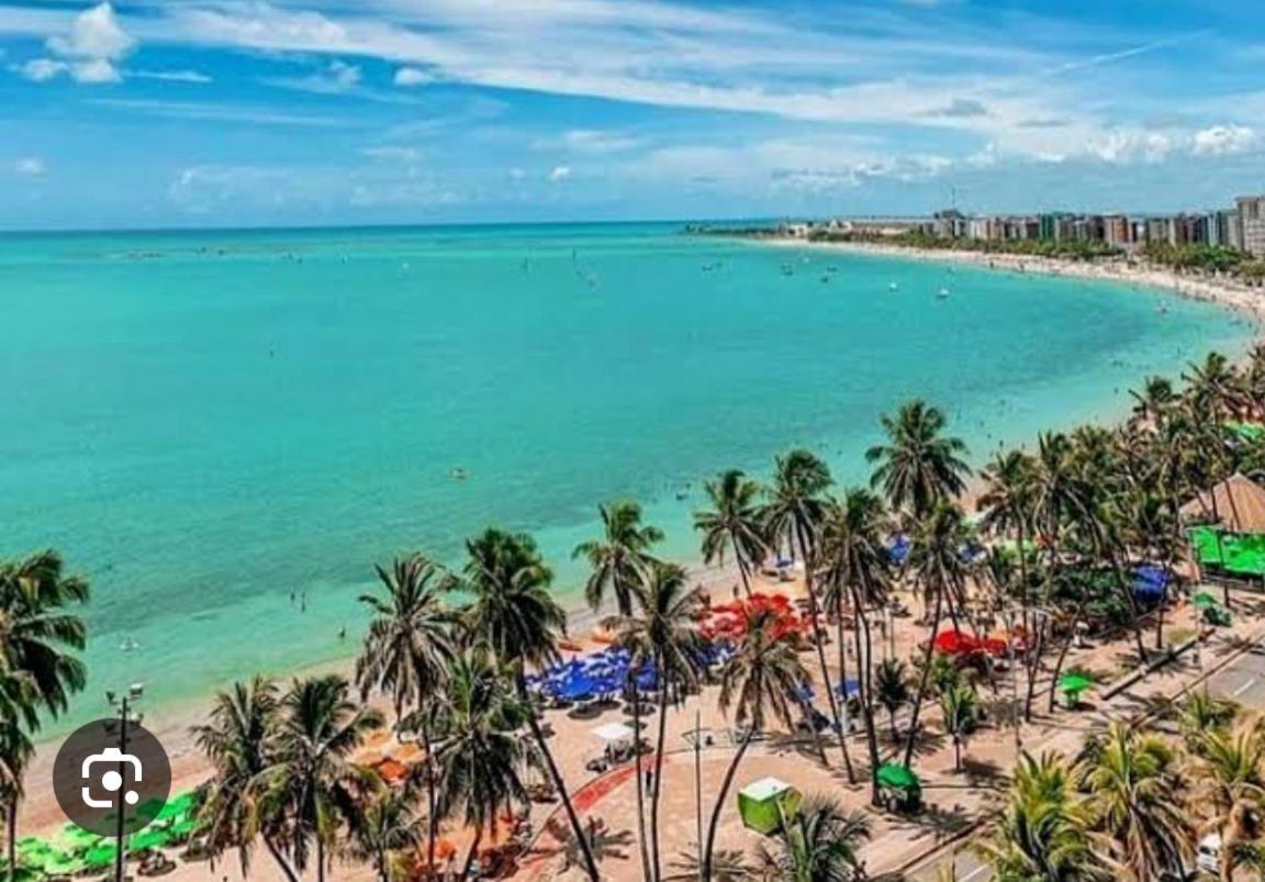 Lindo Apartamento De Frente Para A Praia De Pajucara Maceió Kültér fotó