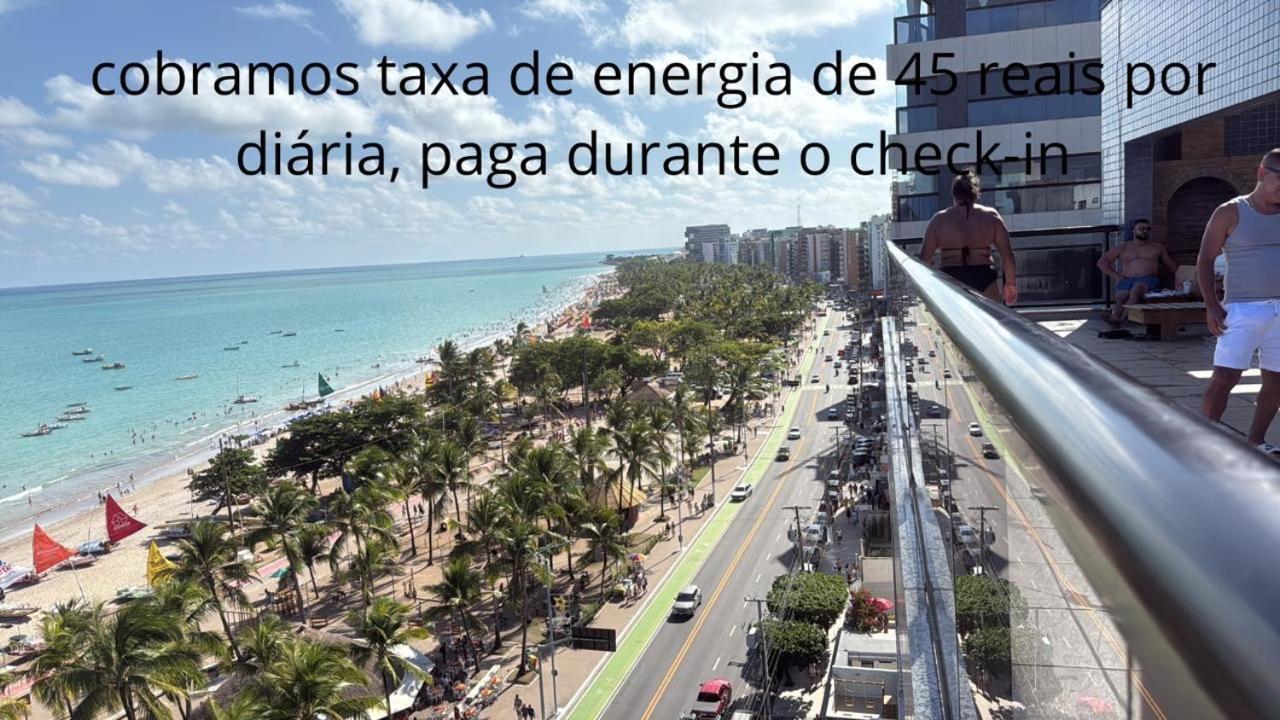 Lindo Apartamento De Frente Para A Praia De Pajucara Maceió Kültér fotó