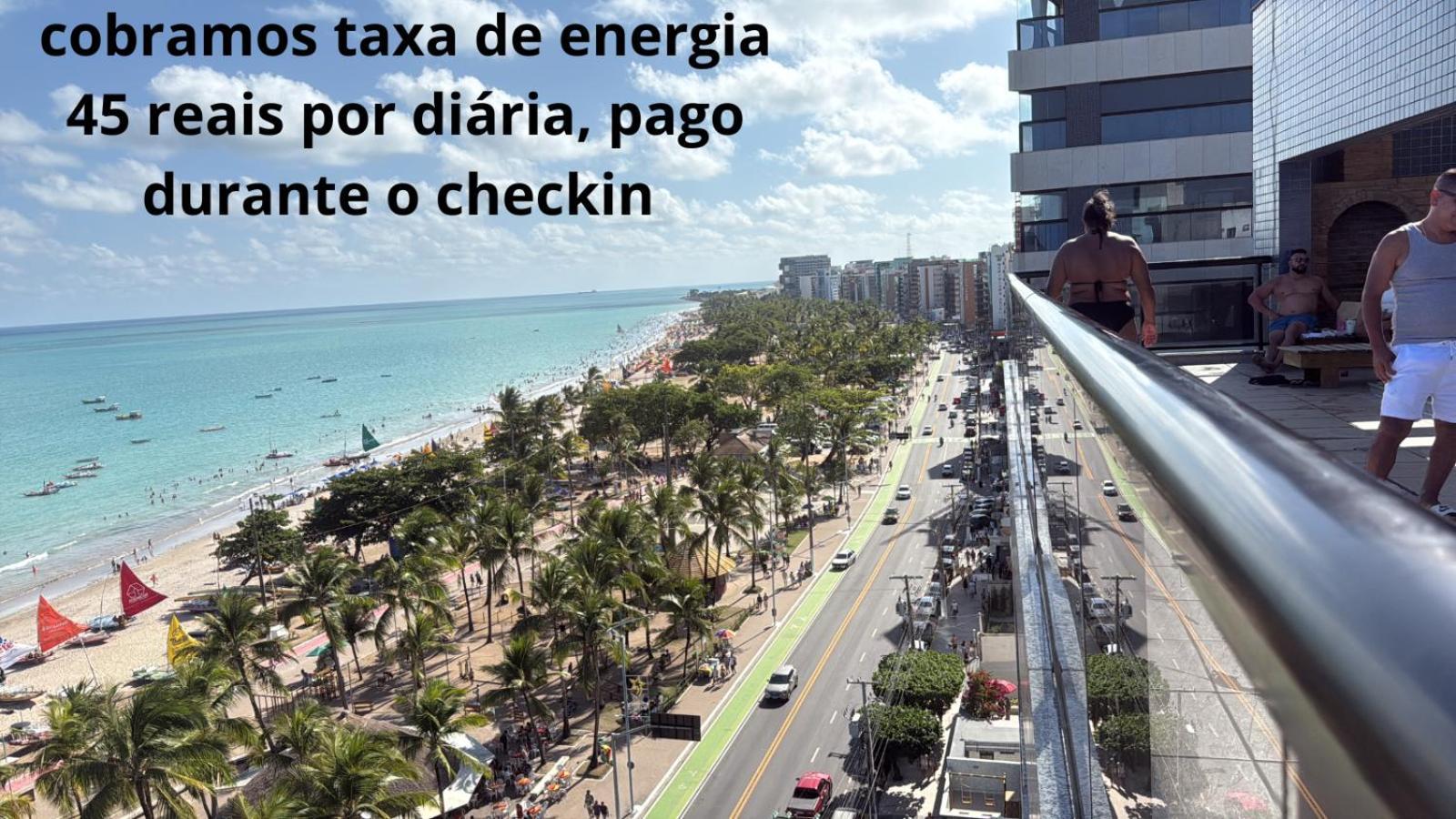 Lindo Apartamento De Frente Para A Praia De Pajucara Maceió Kültér fotó
